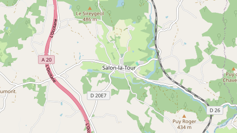 Carte de localisation de l'évènement