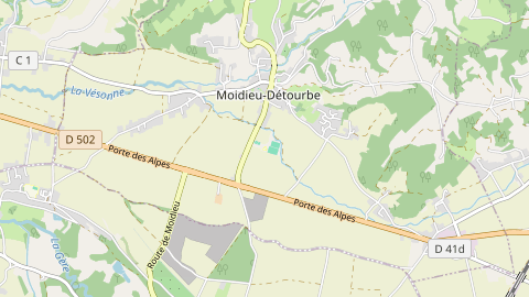Carte de localisation de l'évènement