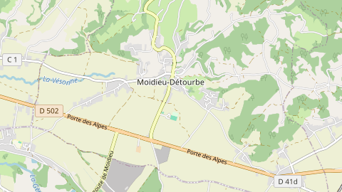 Carte de localisation de l'évènement