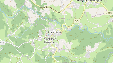 Carte de localisation de l'évènement