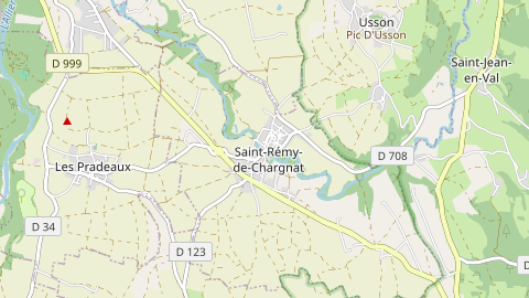 Carte de localisation de l'évènement