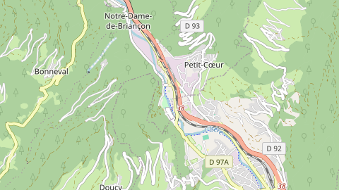 Carte de localisation de l'évènement
