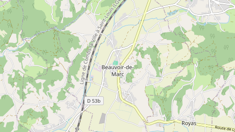 Carte de localisation de l'évènement