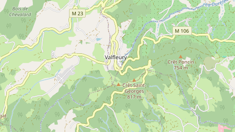 Carte de localisation de l'évènement