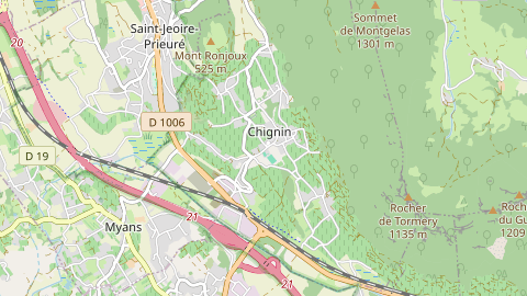 Carte de localisation de l'évènement