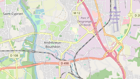 Carte de localisation de l'évènement