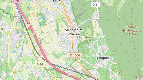 Carte de localisation de l'évènement