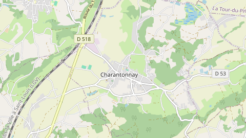 Carte de localisation de l'évènement