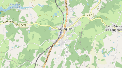 Carte de localisation de l'évènement