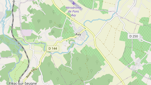 Carte de localisation de l'évènement