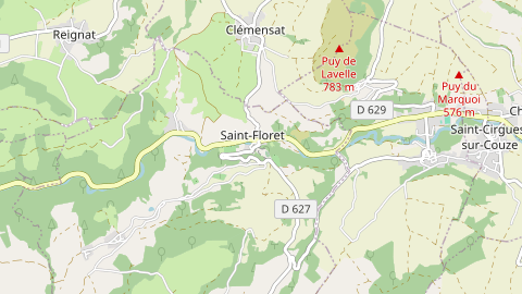 Carte de localisation de l'évènement
