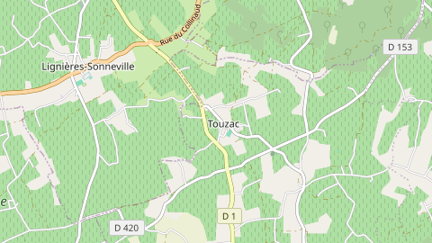 Carte de localisation de l'évènement