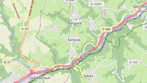 Carte de localisation de l'évènement