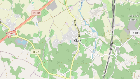 Carte de localisation de l'évènement