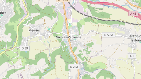 Carte de localisation de l'évènement