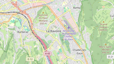 Carte de localisation de l'évènement