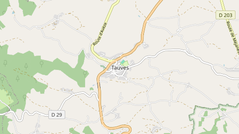 Carte de localisation de l'évènement