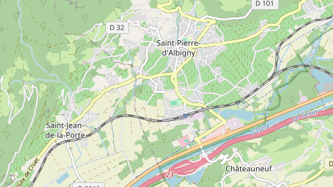 Carte de localisation de l'évènement
