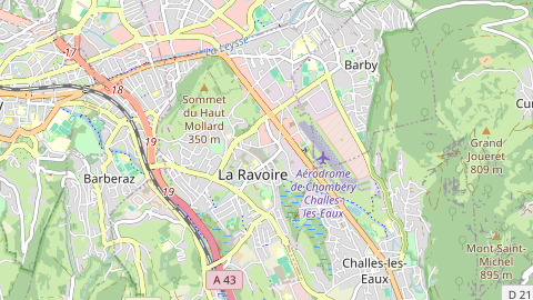 Carte de localisation de l'évènement