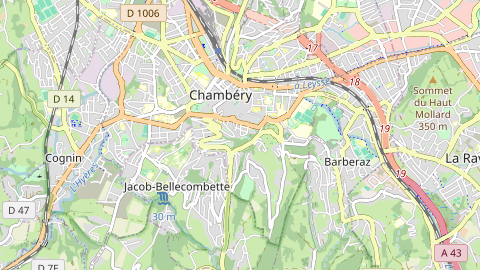 Carte de localisation de l'évènement