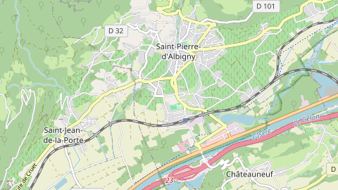 Carte de localisation de l'évènement