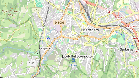 Carte de localisation de l'évènement