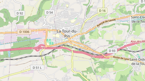 Carte de localisation de l'évènement
