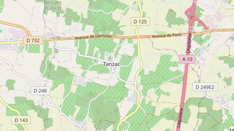 Carte de localisation de l'évènement