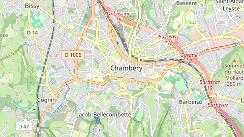 Carte de localisation de l'évènement