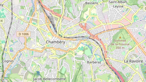 Carte de localisation de l'évènement