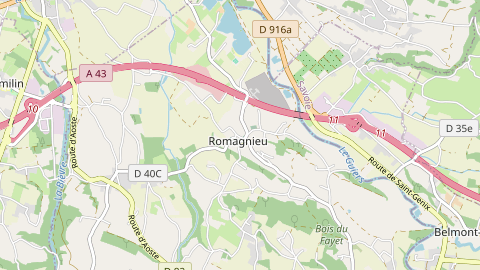 Carte de localisation de l'évènement