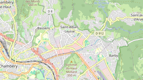 Carte de localisation de l'évènement