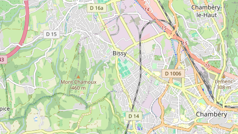 Carte de localisation de l'évènement