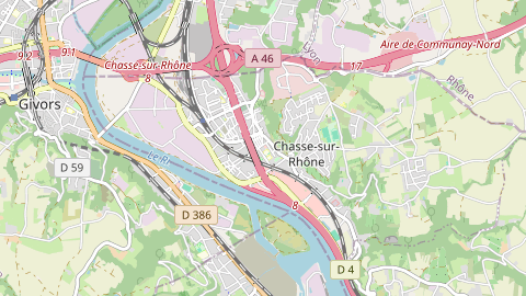 Carte de localisation de l'évènement