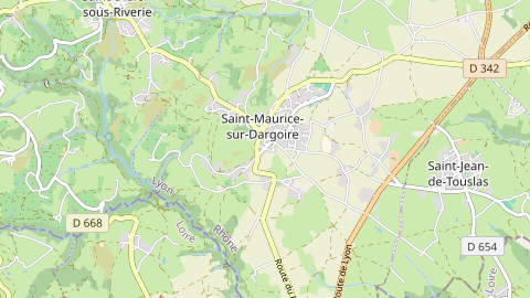 Carte de localisation de l'évènement