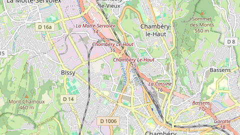 Carte de localisation de l'évènement