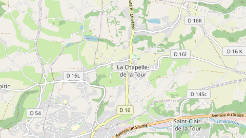 Carte de localisation de l'évènement