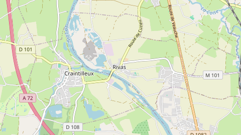 Carte de localisation de l'évènement