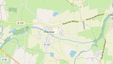 Carte de localisation de l'évènement