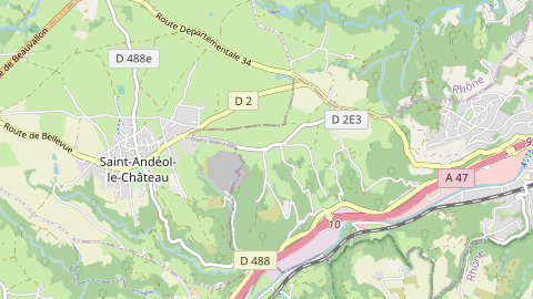 Carte de localisation de l'évènement