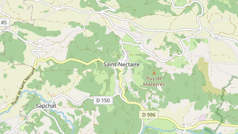 Carte de localisation de l'évènement