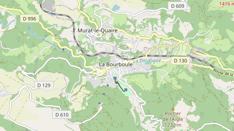 Carte de localisation de l'évènement