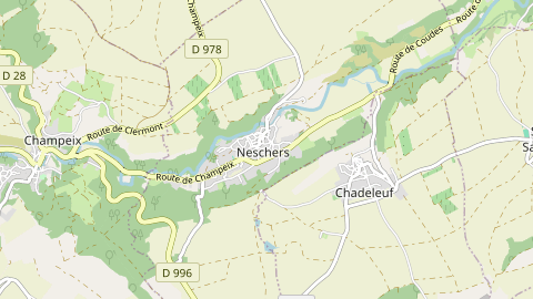 Carte de localisation de l'évènement