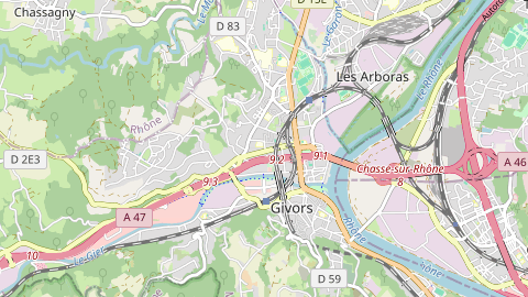 Carte de localisation de l'évènement