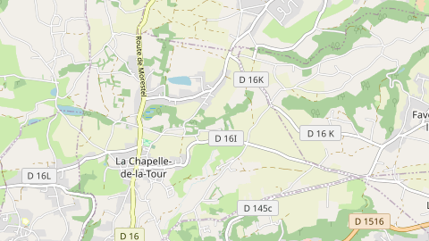 Carte de localisation de l'évènement