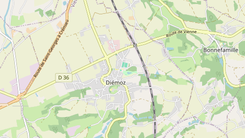 Carte de localisation de l'évènement