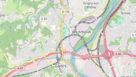 Carte de localisation de l'évènement