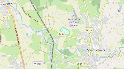 Carte de localisation de l'évènement