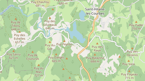 Carte de localisation de l'évènement