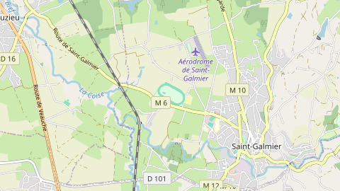 Carte de localisation de l'évènement